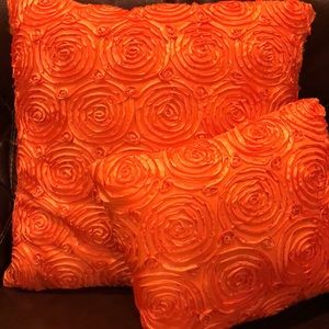 Orange Throw Pillow